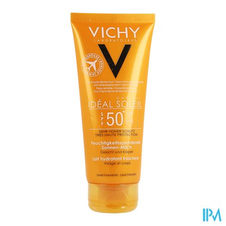 Vichy Ideal Soleil Lait Hydratant Ip50 100ml 1