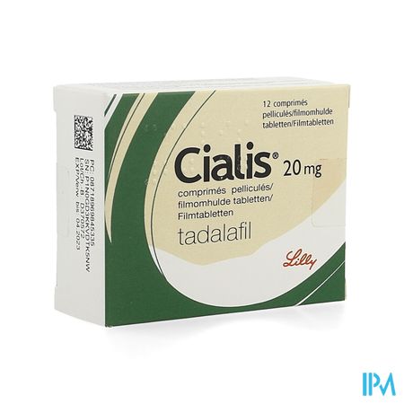 Cialis 20mg Orifarm Filmomh Tabl12x20mg