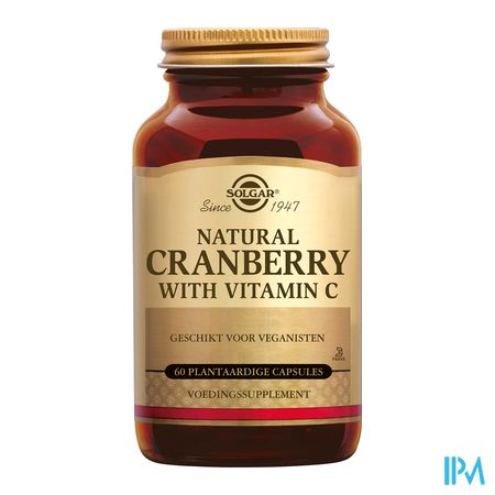 Solgar Cranberry Vitamin C V-caps 60 1