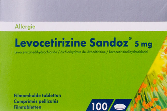 Levocetirizine Sandoz 5mg Comp Enrob.100 X 5mg 2