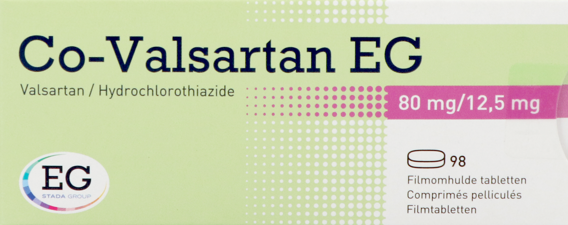 Co Valsartan EG 80Mg/12,5Mg Comp 98 2