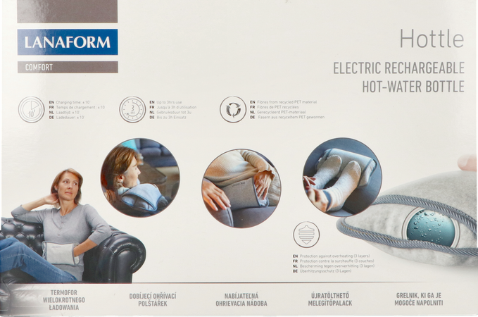 Lanaform Warmwaterkruik Electrische Hottle 2