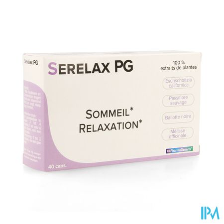 Serelax Pg Pharmagenerix Blister Caps 40