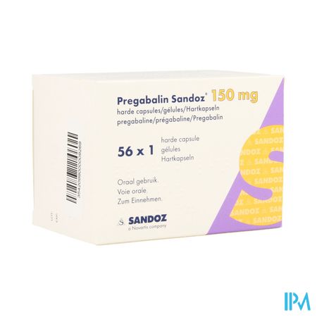 Pregabaline Sandoz 150mg Caps Dur 56 2