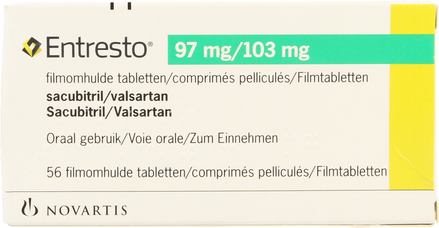 Entresto 97mg/103mg Comp Pell 56 1