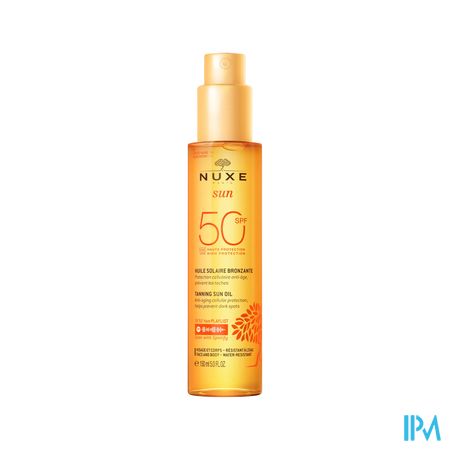 Nuxe Sun Zonneolie Gold Spf50 150ml