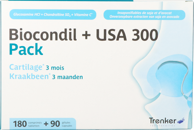 Biocondil Usa 300 Filmomh Tabl 180 + Caps 90 Nf 4