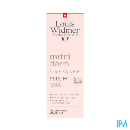 Widmer Nutriderm Pigmacare Serum N/parf Fl 30ml