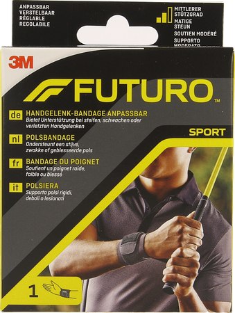 Futuro Polsbandage 46378, Zwart, Aanpasbaar 4