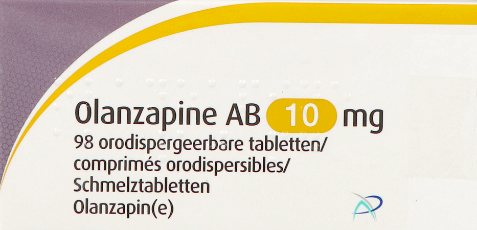 Olanzapine Ab 10mg Comp Orodisp. 98 2