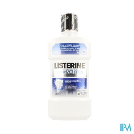 Listerine Advanced White Eau Buccale 500ml 2