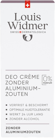 Widmer Body Deo Creme S/sels Aluminium N/parf 40ml