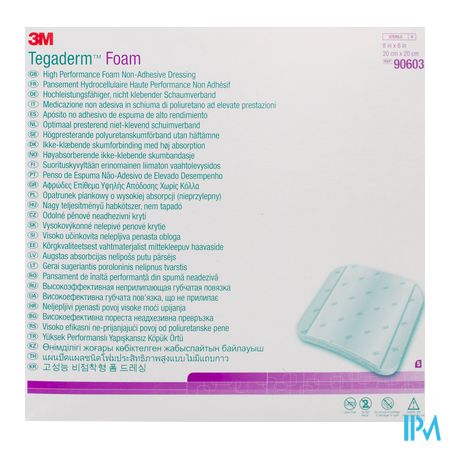 Tegaderm Foam Dressing 20,0x20,0cm 5 90603 1