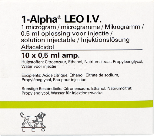 Alpha-1 Iv Amp 10x0,5ml 1mcg/0,5ml 1