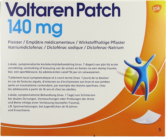 Voltaren Patch 140mg Pleister 5 2