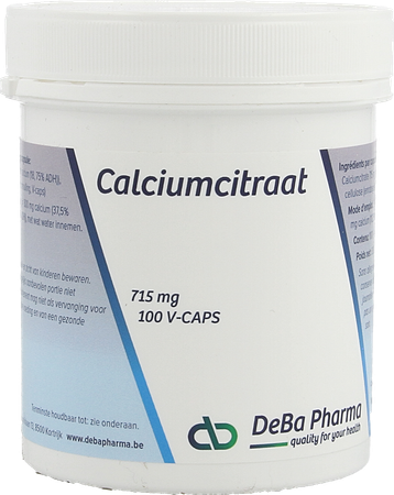Calciumcitraat V-caps 100 Deba 2