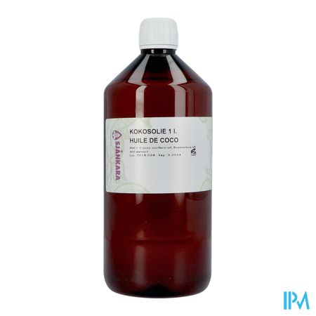 Sjankara Kokos Plant. Olie Gefractioneerd 1000ml 1