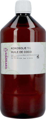 Sjankara Coco Huile Vegetale Fractione 1000ml 1