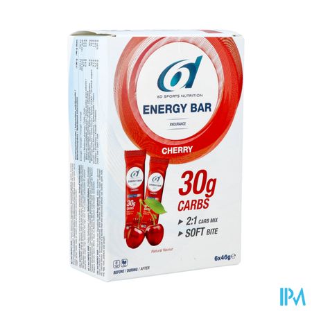 6d Energy Bar Cherry 6x46g