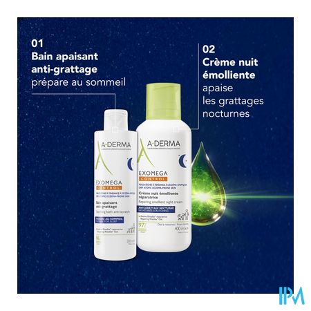 Aderma Exomega Control Herst. Emol. Nacht Cr 400ml 17