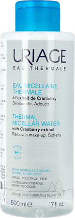 Uriage Thermaal Micc. Water Norm. Droge Huid 500ml 3