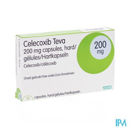 Celecoxib 200mg Teva Caps 10