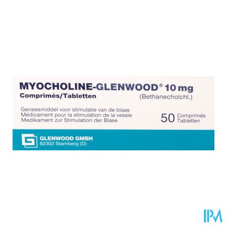 Myocholine-glenwood Comp 50 X 10mg 1