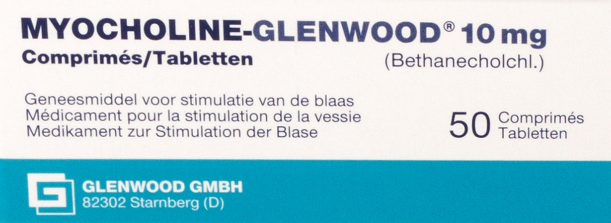 Myocholine-glenwood Comp 50 X 10mg 1