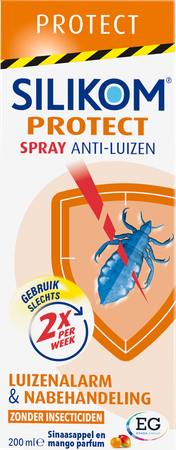 Silikom Protect Lotion Luizen          Spray 200Ml 3