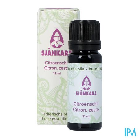 Sjankara Citroenschil Ess. Olie 11ml Bio 1