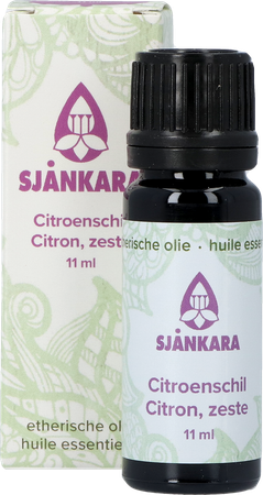Sjankara Citroenschil Ess. Olie 11ml Bio 1