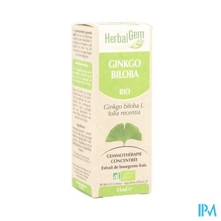 Herbalgem Ginkgo Biloba Maceraat 15ml