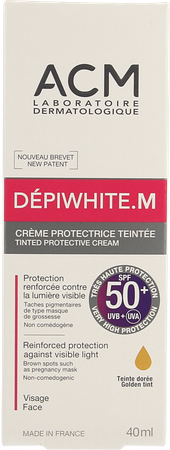 Depiwhite M Creme Bescherm.getint Spf50+ Tube 40ml 2