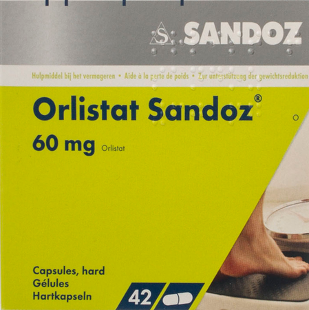 Orlistat Sandoz Harde Caps 42 X 60mg 4