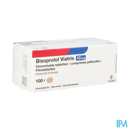 Bisoprolol Viatris 10mg Tabl 100