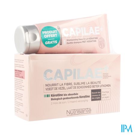 Capilae 2m Caps 120 + Sh Keratine 100ml Promo