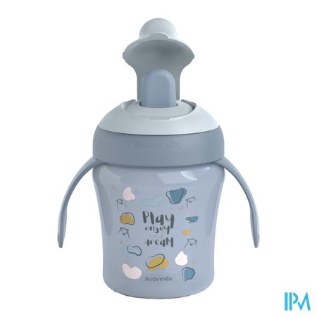 Suavinex Feeding Bears Learning Cup Blue 200ml 3