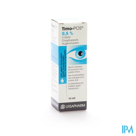 Timo Comod Pos Collyre 0,50% 10Ml