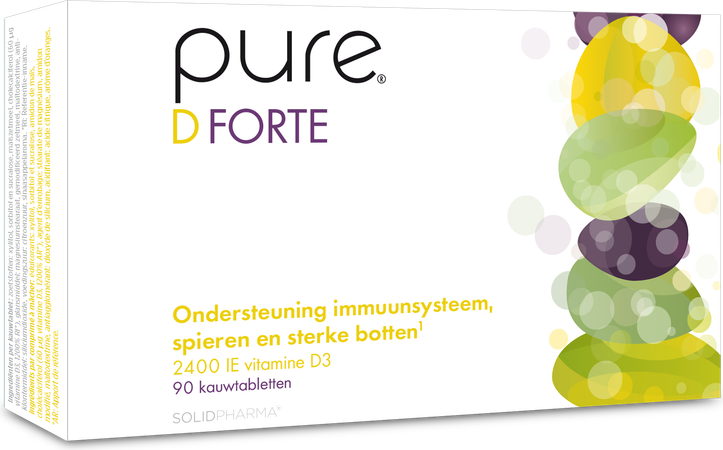 Pure D Forte Kauwtabletten 90 4