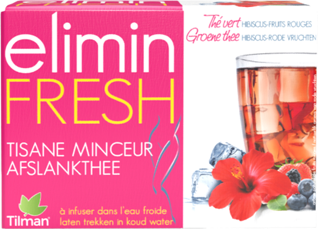 Elimin Fresh Hibiscus-rode Vruchten Tea-bags 24 3