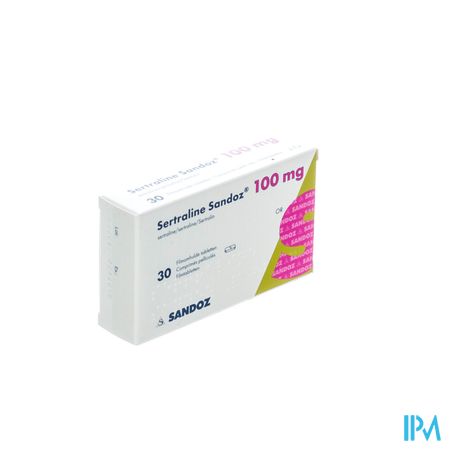 Sertraline Sandoz Comp 30 X 100mg