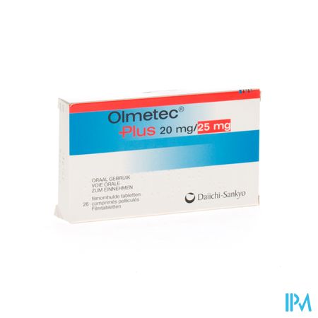 Olmetec Plus 20mg/25mg Comp Pell 28