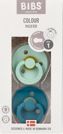 Bibs 1 Fopspeen Duo Mint/forest Lake 2 1
