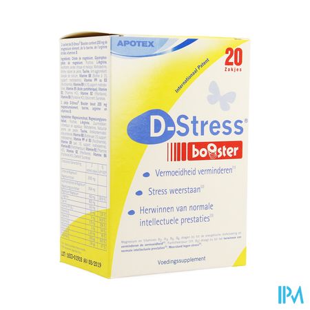 D-stress Booster Pdr Zakje 20