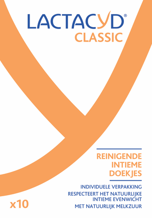 Lactacyd Intieme Wasdoekjes 10 7