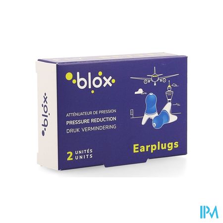 Blox Airplane 1 Pair A/Pressure Earplugs