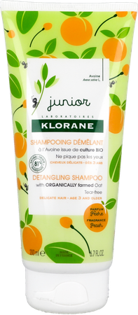 Klorane Petit Junior Sh Perzik Ontwar. 200ml Nf 2
