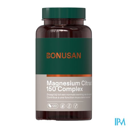 Magnesiumcitraat 150mg Plus Comp 120 Nf Bonusan 2