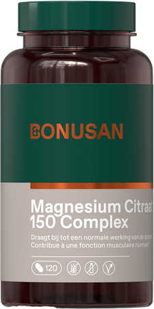Magnesiumcitraat 150mg Plus Tabl 120 Nf Bonusan 2