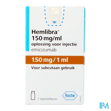 Hemlibra 150mg/1,0ml Opl Inj Fl Inj 1 +cnk 4125928 1